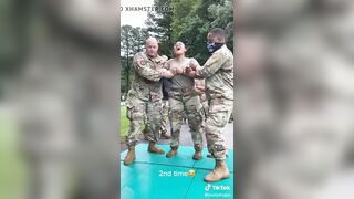 Tik Tok: Another THICK Military chick!#2