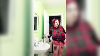 Super busty tiktok girl