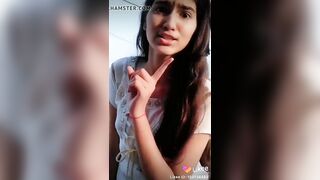 Looking  boobs inside cloth tiktok girl