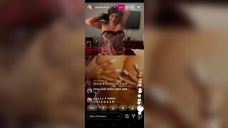 Instagram video call Sheyla Hershey Elisa Colman very sexy