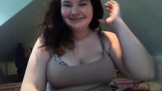 Chubby Teen Girl Skypes you and wants to Watch you Jerk off