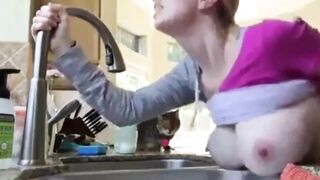 Fucking Friend’s Wife in Kitchen