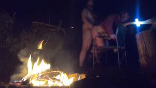 Single milf gets railed by the camp fire... loud orgasms! Enjoy!!