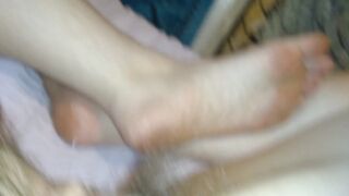 Foot Fetish Exhibitionist PinkMoonLust Hairy Girlfriend Hirsutism Hairiest Onlyfans PAWG Feet Foot