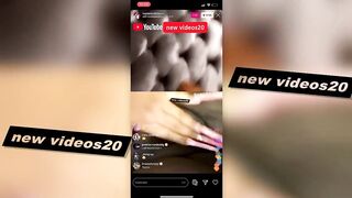 Youtube Star( new Videos20 ) Start Playing with Pussy on Instagram Live