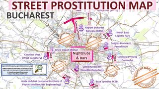 Bucharest, Romania, Rumänien, Sex Map, Street Prostitution Map, Massage Parlours, Brothels, Whores, Escort, Callgirls, Bordell, Freelancer, Streetworker, Prostitutes