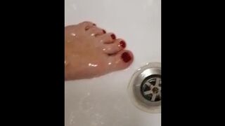 Cleaning my Foots