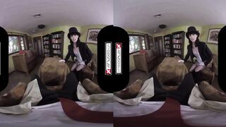 VR Cosplay X Superhero Zatanna Taking Huge Cock In Her Cunt