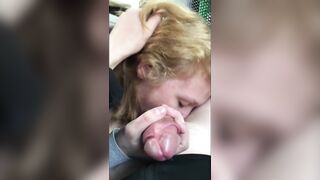 Tinder Girl Quick Blowjob in Car