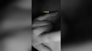 Wet pussy fingering snapchat part 2