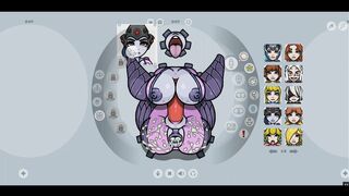 Fapwall Parody Hentai game Widowmaker overwatch cum covered