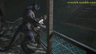 Short 3D Monster Porn Compilation