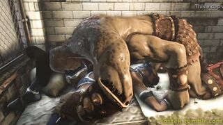 Short 3D Monster Porn Compilation