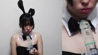 裏垢女子☆口でコンドーム付けチャレンジ