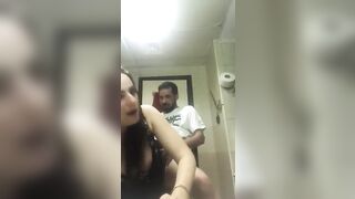 Horny Arab MILF taking big dick in her pussy and screaming