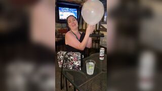 Buttplugbetty - Blow to Pop at the Bar