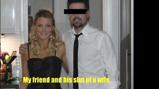 Arab man pounds his friend's gorgeous Swedish blogger wife Victoria in the ass