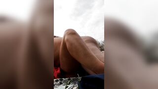 First time amateur wife outdoor sex