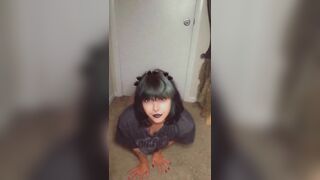 Chubby Goth Ass Shaking Compilation