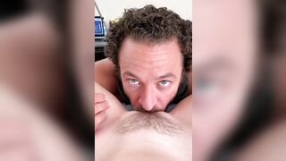 My apartment manager called me into her office and convinced me to eat her pussy