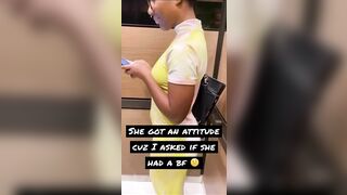 Nerdy girl gives blowjob to stranger in elevator during Comic-Con