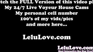 Webcam babe sucks & fucks after vibrator masturbating orgasm then scary story time - Lelu Love