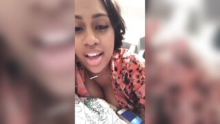 Big Tits Nipple Slip on Instagram Live