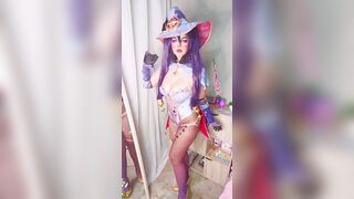 Mona Megistus Cosplay Genshin Impact hentai