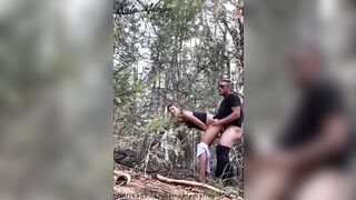 A Blowjob and Sex in the Mountains, while Camping - Kate Marley