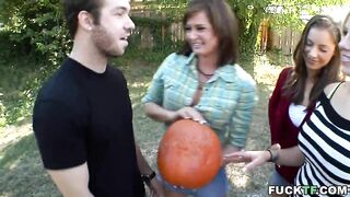 Buying pumpkins to fuck