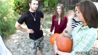 Buying pumpkins to fuck