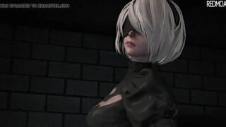 Animation - 2B Small Penis 1