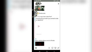 My Snapchat DMs get wild????  Cute Gal wanted me to TAKE her Virginity????????  I Obliged. (Listening Vid)