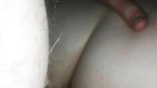 Redhead BBW gets an anal creampie