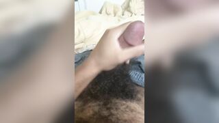 Big Black Dick says fuck you while spitting cum in your mans face Mount Men Rock Mercury