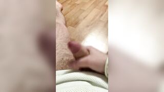 I masturbate sitting on the floor