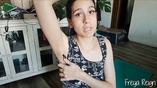 Yoga Girlfriend Teases You With Her Sweaty Armpits: GFE, Armpit Worship & Dirty Talk