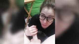 Heather Kane sucks off Student on Her First Day As Substitute Teacher!