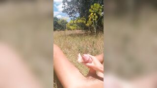 Public outdoor masturbation. Touching myself in a city park. The sun makes me horny.