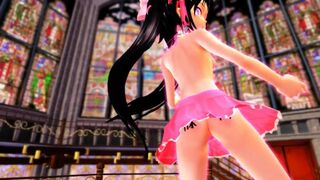 【MMD】Pink Cat - NJXA Pink【R-18】