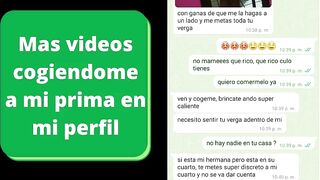 Mensajes de Whatsapp Me Chupa el Pito antes de ver a su Novio