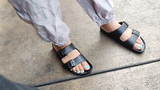 Girlfriend Birkenstock Shoeplay 1