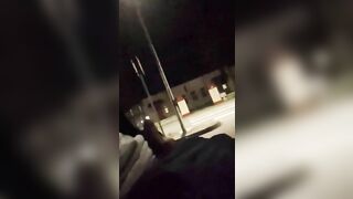 Flashing and Walking on the street with my dick out and cumming