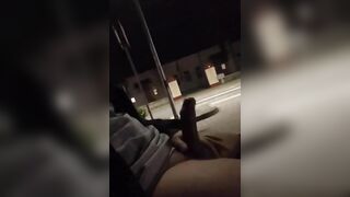 Flashing and Walking on the street with my dick out and cumming