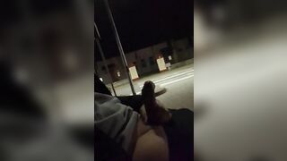 Flashing and Walking on the street with my dick out and cumming