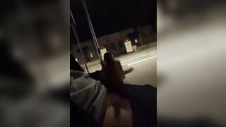 Flashing and Walking on the street with my dick out and cumming