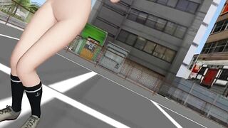 【MMD】Miyuki-chan who has a gap【R-18】