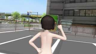 【MMD】Miyuki-chan who has a gap【R-18】