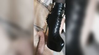 PREVIEW Sexy nylons high heels femdom amateur ballbusting