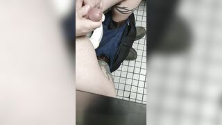 Work jerk and cum